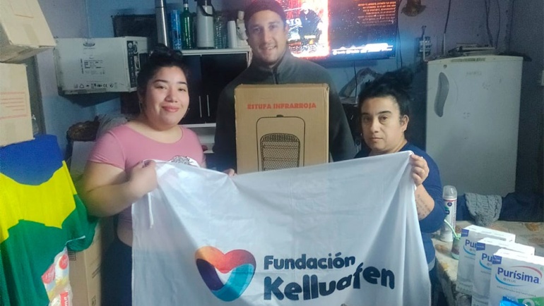 ¡Finalizó con éxito la campaña ‘Se vino el frío’ de Fundación Kelluafen!